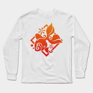 Genshin Impact Yoimiya Emblem Long Sleeve T-Shirt